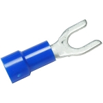 16-14 AWG #8 Spade Connectors (100/Pack)