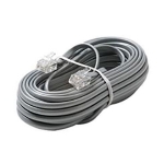 6 Conductor Telephone Line Cord, 7ft