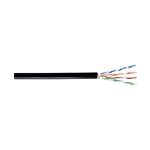 CAT5E 4 pair 24awg Outdoor Flooded Shielded Cable (1000ft/Roll)