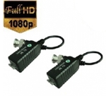 1 Channel Passive Video HD Balun w/Pigtails CVI/TVI/AHD/MPX (Pair)