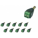 Power Connection for Camera with Male End (10/Pack)