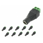 Power Connection for Camera with Female End (10/Pack)