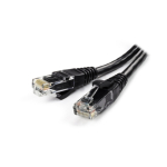 Patch Cable, CAT6, RJ45, 550MHz, Booted, 1-ft