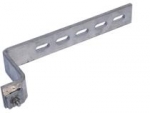Bracket, Aerial Trunk/Node, 11.5"L with  1" x 3/8" Slots, Aluminum, with Hardware