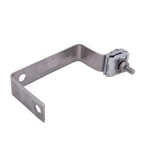 Bracket, Aerial Extender/Passive 5" Drop,  Stainless Steel, with Hardware