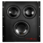 In-Wall Passive Subwoofer with Enclosure, One x 8” Cellulose Composite Driver & Two 6.5” Passive Radiators